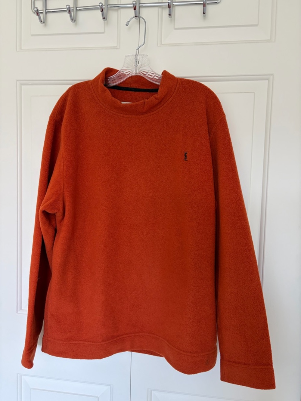 Vintage Yves Saint Laurent (YSL) Orange Crewneck Sweater